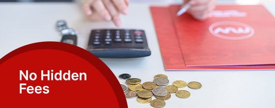 No Hidden Fees